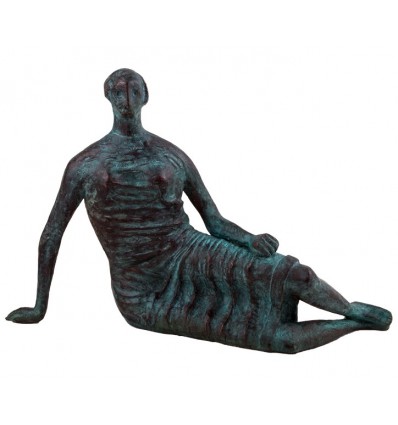 Draped Reclining Woman by Henry Moore